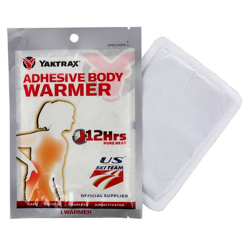 Yaktrax ياكتركس دافئ الجسم اللاصق لمدة 12 ساعة، 10 قطع - Image 1